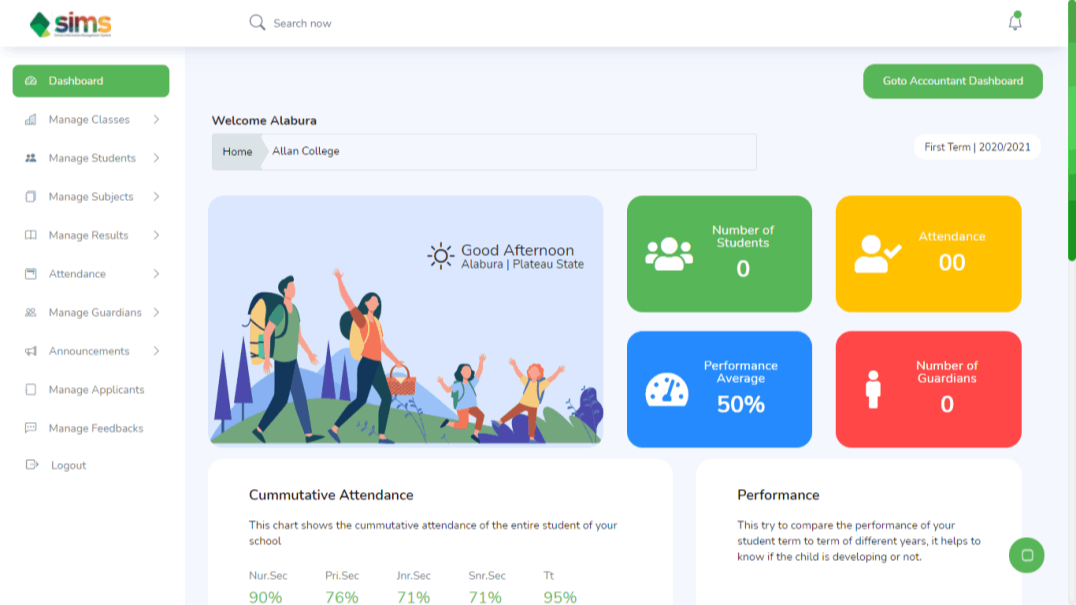 School Information Management System